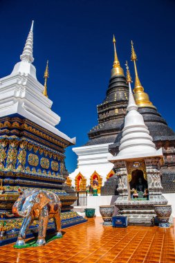 Wat Ban Den ya da Wat Banden tapınağı Mae Taeng bölgesinde, Chiang Mai, Tayland