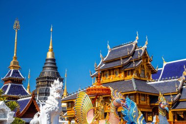 Wat Ban Den ya da Wat Banden tapınağı Mae Taeng bölgesinde, Chiang Mai, Tayland