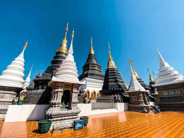 Wat Ban Den or Wat Banden complex temple in Mae Taeng District, Chiang Mai, Thailand — Stock Photo, Image