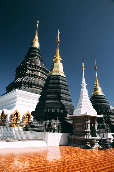 Wat Ban Den oder Wat Banden komplexer Tempel im Bezirk Mae Taeng, Chiang Mai, Thailand — Stockfoto