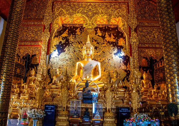 Wat Ban Den or Wat Banden complex temple in Mae Taeng District, Chiang Mai, Thailand — стоковое фото