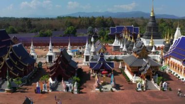 Mae Taeng Bölgesindeki Wat Ban Den ya da Wat Banden kompleks tapınağı, Chiang Mai, Tayland