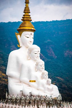 Wat Phrathat Pha Sorn Kaew, Tayland Phetchabun 'daki Beyaz Buda Tapınağı