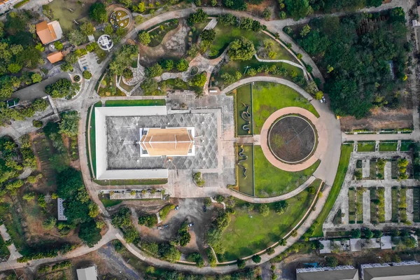 Veduta aerea del tempio di Wat Dhammayan a Phetchabun, Thailandia — Foto Stock