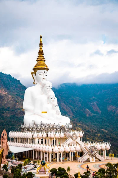 Wat Phrathat Pha Sorn Kaew, Tayland Phetchabun 'daki Beyaz Buda Tapınağı