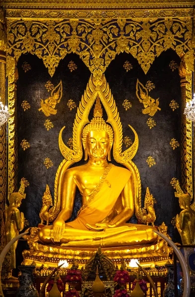 Wat Phra Si Rattana Mahathat Woramahawihan, świątynia w Phitsanulok, Tajlandia — Zdjęcie stockowe