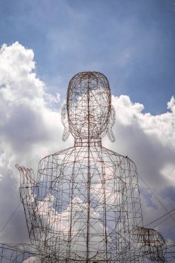 Chao Pho Nakharat Tapınağı ya da Chao Por Nakarat Chansen Çin tapınağı Nakhon Sawan, Tayland