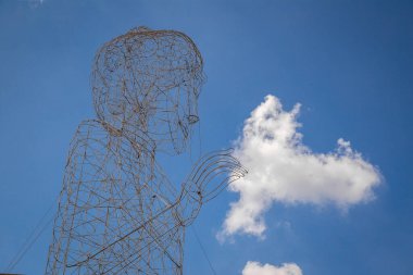 Chao Pho Nakharat Tapınağı ya da Chao Por Nakarat Chansen Çin tapınağı Nakhon Sawan, Tayland