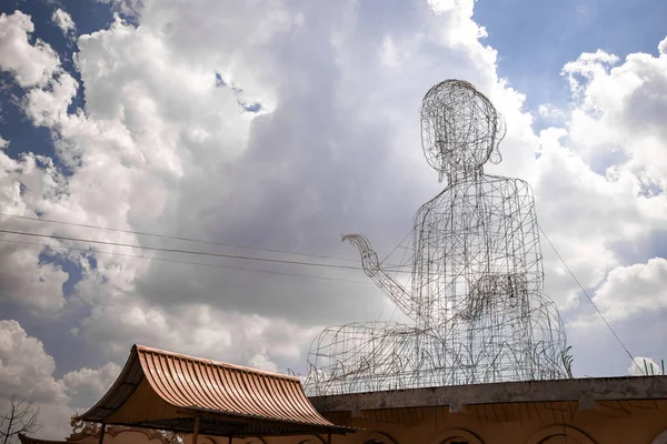 Chao Pho Nakharat Tapınağı ya da Chao Por Nakarat Chansen Çin tapınağı Nakhon Sawan, Tayland