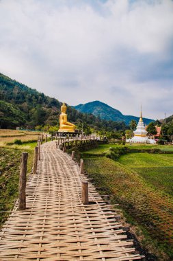 Phrae Tayland 'daki Wat Na Khuha Tapınağı