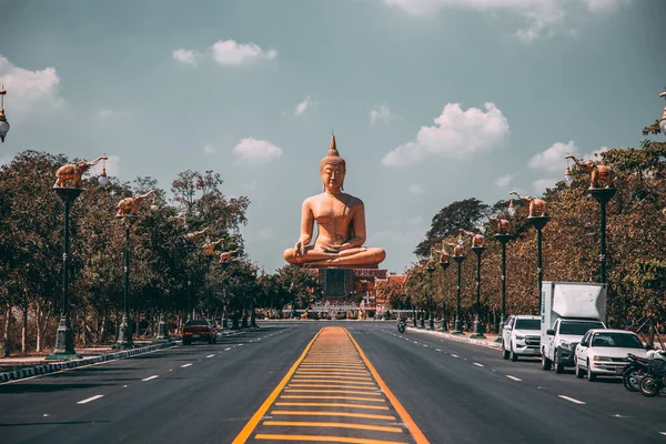 Wat Pikul Thong Phra Aram Luang Atau Kuil Wat Luang — Stok Foto