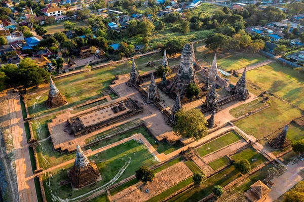 Wat Chaiwatthanaram Ett Buddistiskt Tempel Staden Ayutthaya Historical Park Thailand — Stockfoto