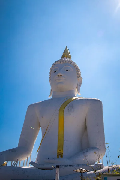 Dekoratív Templom Hatalmas Buddha Szobrok Komor Szobrok Ábrázoló Élet Pokolban — Stock Fotó