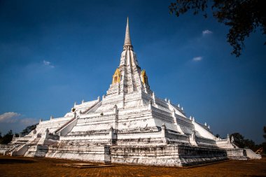 Wat Phu Khao Thong chedi, Ayutthaya, Tayland, Güney Doğu Asya