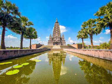 Wat Panyanantaram tapınağı Pathum Thani, Bangkok, Tayland. Yüksek kalite fotoğraf