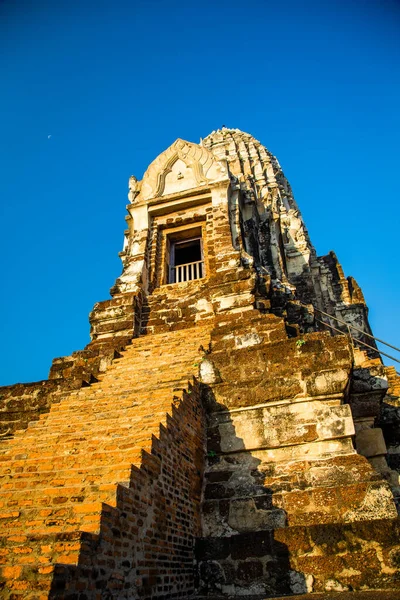 Wat Ratchaburana Buddhist Temple Ayutthaya Historical Park Ayutthaya Thailand Temples — Stock Photo, Image