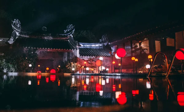 Çin Mahallesi Bangkok Tayland Uyanış Işık Festivali Yüksek Kalite Fotoğraf — Stok fotoğraf