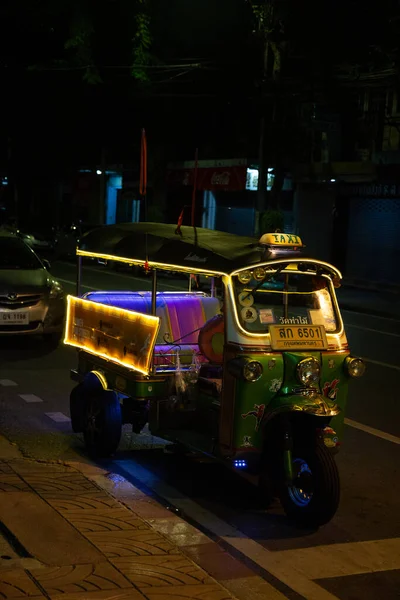 Uppvaknande Ljusfestival Chinatown Bangkok Thailand Högkvalitativt Foto — Stockfoto