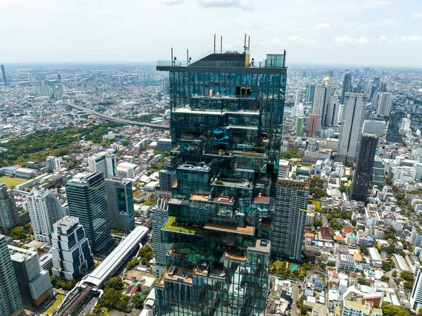 King Power Mahanakhon Formerly Known Mahanakhon Mixed Use Skyscraper Silom — Stock Photo, Image