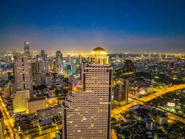 Saphan Taksin Station Bts Skytrain Station Silom Line Sathon Bang — Stock Photo, Image