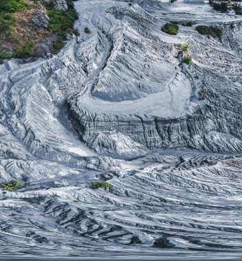Tayland 'ın Ratchaburi eyaletindeki Büyük Kanyon' un havadan görünüşü, Güney Doğu Asya