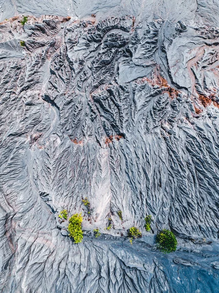Tayland 'ın Ratchaburi eyaletindeki Büyük Kanyon' un havadan görünüşü, Güney Doğu Asya
