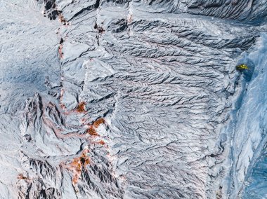 Tayland 'ın Ratchaburi eyaletindeki Büyük Kanyon' un havadan görünüşü, Güney Doğu Asya