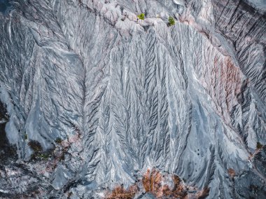 Tayland 'ın Ratchaburi eyaletindeki Büyük Kanyon' un havadan görünüşü, Güney Doğu Asya