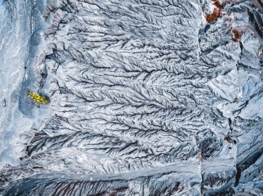 Tayland 'ın Ratchaburi eyaletindeki Büyük Kanyon' un havadan görünüşü, Güney Doğu Asya