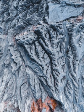 Tayland 'ın Ratchaburi eyaletindeki Büyük Kanyon' un havadan görünüşü, Güney Doğu Asya