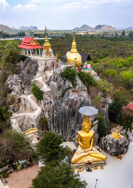 Champathong Cave Meditation Center Oder Thum Jum Thong Priest Camp — Stockfoto