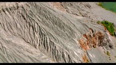Tayland 'ın Ratchaburi eyaletindeki Büyük Kanyon' un havadan görünüşü, Güney Doğu Asya