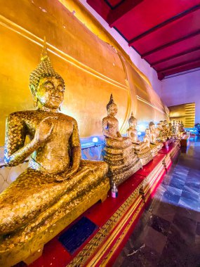 Phutta Saiyat veya Phetchaburi, Tayland 'da Wat Phuttha Saiyat. Yüksek kalite fotoğraf