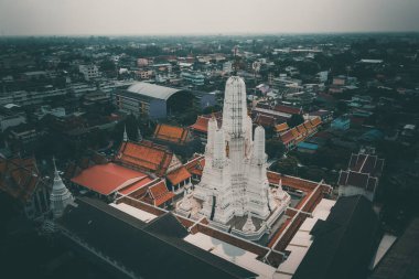Wat Mahathat Worawihan, Phetchaburi, Tayland 'daki tapınak. Yüksek kalite fotoğraf