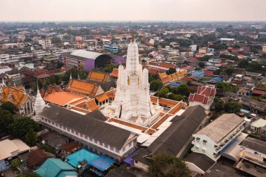 Wat Mahathat Worawihan, Phetchaburi, Tayland 'daki tapınak. Yüksek kalite fotoğraf