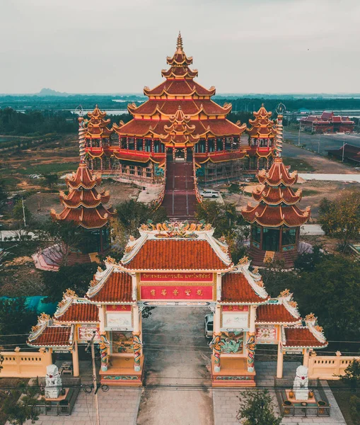 Wat Petch Suwan Çin Tapınağı Phetchaburi Tayland Güney Doğu Asya — Stok fotoğraf