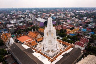 Wat Mahathat Worawihan, Phetchaburi, Tayland 'daki tapınak. Yüksek kalite fotoğraf