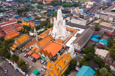 Wat Mahathat Worawihan, Phetchaburi, Tayland 'daki tapınak. Yüksek kalite fotoğraf