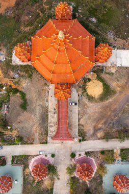 Wat Petch Suwan Çin tapınağı Phetchaburi, Tayland, Güney Doğu Asya