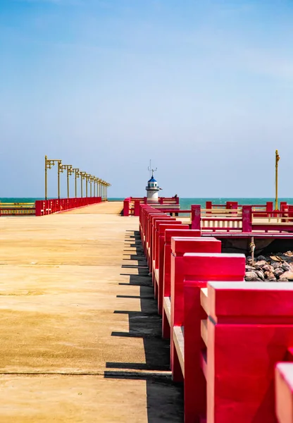 Puente Saranwithi Puente Saran Withi Prachuap Khiri Khan Tailandia Foto —  Fotos de Stock