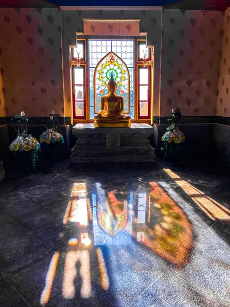 Phra Mahathat Chedi Tempio Phakdee Prakat Prachuap Khiri Khan Thailandia — Foto Stock