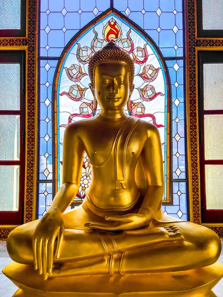 Phra Mahathat Chedi Phakdee Prakat Tapınağı Prachuap Khiri Khan Tayland — Stok fotoğraf