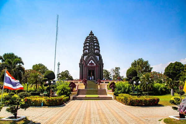 Prachuap Santuário Cidade Khiri Khan Tailândia Foto Alta Qualidade — Fotografia de Stock