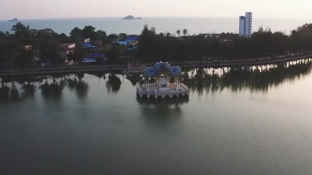 Thai Pavillion Khao Tao Reservoir Hua Hin Prachuap Khiri Khan — Stock Video