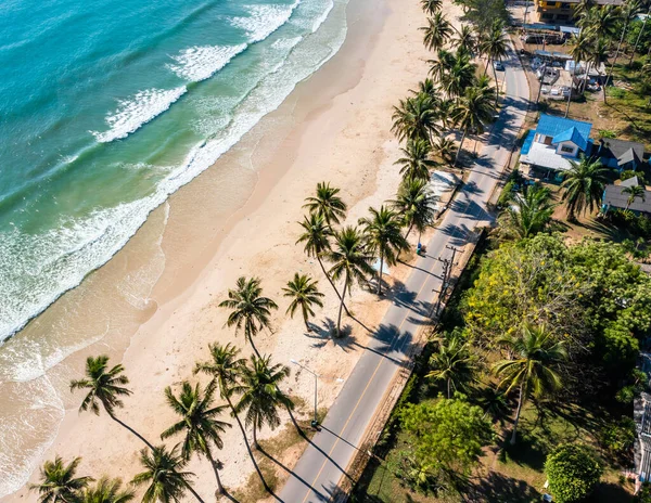 Correre Bull Beach Hat Thung Wua Laen Chumphon Thailandia Sud — Foto Stock