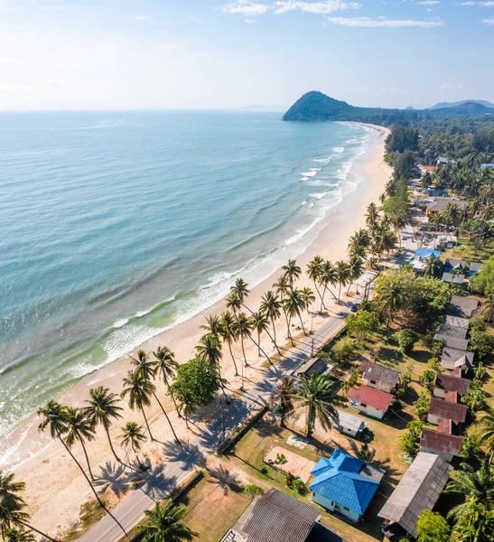 Running Bull Beach Hat Thung Wua Laen Chumphon Tailandia Sureste —  Fotos de Stock