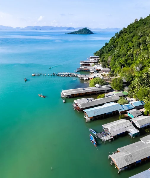 Luftaufnahme Der Insel Koh Phithak Chumphon Thailand Südostasien — Stockfoto