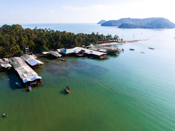 Luftaufnahme Der Insel Koh Phithak Chumphon Thailand Südostasien — Stockfoto