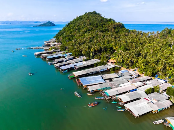 Luftaufnahme Der Insel Koh Phithak Chumphon Thailand Südostasien — Stockfoto