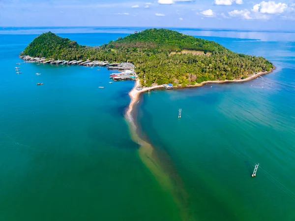Aerial View Koh Phithak Island Chumphon Thailand South East Asia — Stock Photo, Image